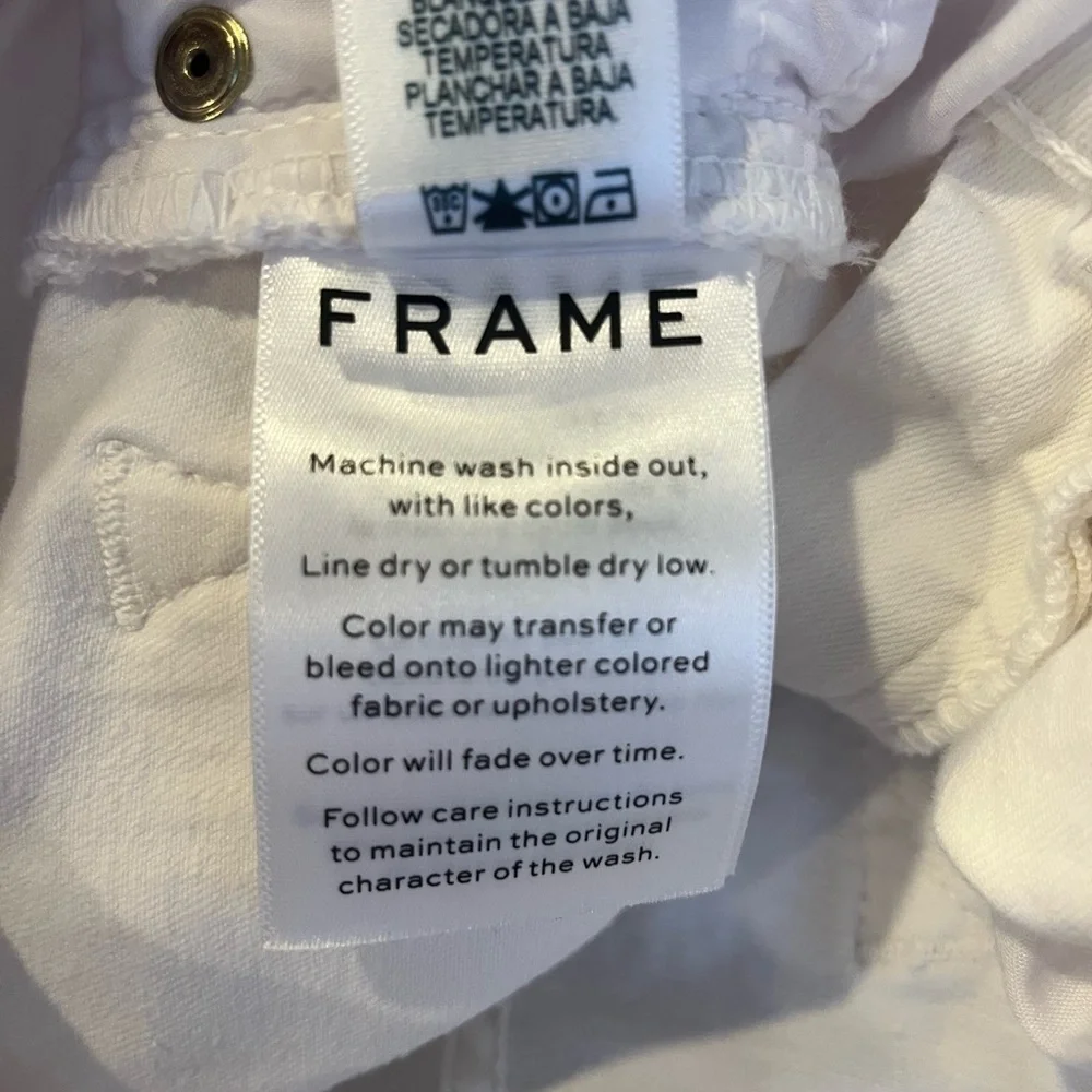 FRAME White Forever‎ Karlie Skinny Jeans
